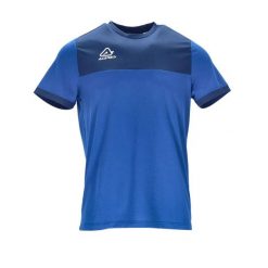 Koszulka Acerbis Harpaston. Niebieskie bluzki sportowe damskie ACERBIS, l, z materiału, bez kołnierzyka, bez ramiączek. Za 133.00 zł.