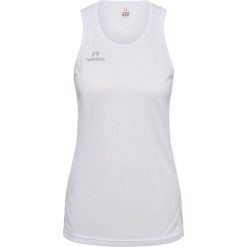 Damska koszulka typu tank top Newline Athletic. Białe bluzki sportowe damskie Newline, xl, z materiału, bez kołnierzyka, bez ramiączek. Za 184.00 zł.