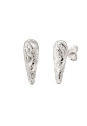 KUZZOI Kolczyk Sztyft Męski Kropla 925 Sterling Silver Biżuteria męska 1 ct Męskie. Szara biżuteria dla mężczyzn KUZZOI, srebrne. Za 216.99 zł.