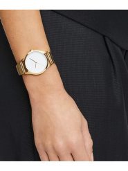 Liebeskind Zegarek kwarcowy w kolorze złotym rozmiar: onesize. Żółte, analogowe zegarki damskie Liebeskind, ze stali. Za 322.73 zł.