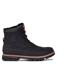 Luhta Trapery Reilu 78562 400 L Czarny. Czarne buty zimowe męskie Luhta, z materiału, bez zapięcia. Za 299.99 zł.