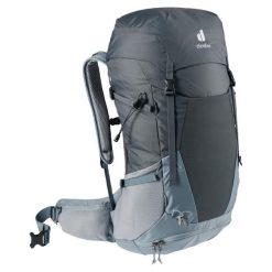 DEUTER Plecak FUTURA 32 graphite shale. Niebieskie plecaki damskie Deuter, bez wzorów. Za 566.99 zł.