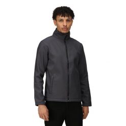 Softshell Męski Ablaze. Czarne kurtki softshell damskie Regatta, m, bez wzorów, z materiału, bez kaptura. Za 200.99 zł.