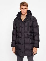 BOSS Płaszcz zimowy Olomi 50498233 Czarny Regular Fit. Czarne kurtki męskie Boss, na zimę, m, bez wzorów, z syntetyku. Za 2,019.00 zł.