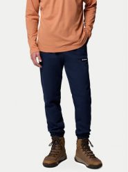 Columbia Spodnie dresowe Oakwind 2173501 Granatowy Regular Fit. Niebieskie spodnie dresowe męskie Columbia, bez wzorów, z bawełny. Za 259.99 zł.