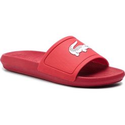 Klapki LACOSTE - Croco Slide 119 1 Cma 7-37CMA001817K Red/White. Czerwone klapki i japonki męskie Lacoste, z tworzywa sztucznego. W wyprzedaży za 139.00 zł.