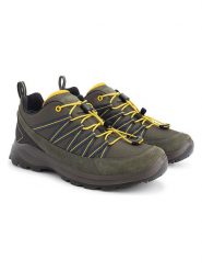 TRAVELIN' Skórzane buty turystyczne "Tornio" w kolorze kahki rozmiar: 42. Brązowe buty trekkingowe męskie Travelin', bez zapięcia, outdoorowe. Za 339.99 zł.