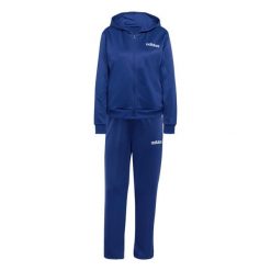 Bluza z kapturem dla kobiet adidas Essentials Linear. Niebieskie bluzy z kapturem damskie Adidas, s, z dresówki. Za 337.25 zł.