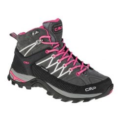 Buty CMP Rigel Mid 3Q12946-103Q różowe. Czerwone obuwie trekkingowe damskie . Za 607.68 zł.