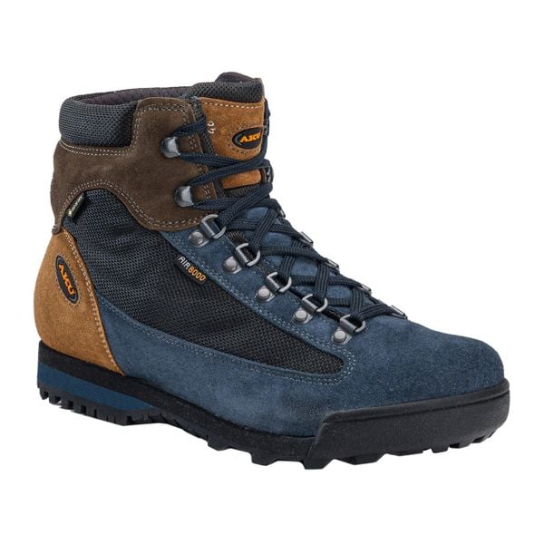 Buty trekkingowe męskie AKU Slope Original GTX. Brązowe buty trekkingowe męskie Aku, bez zapięcia, trekkingowe. Za 739.99 zł.