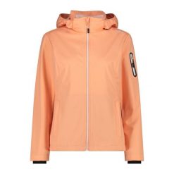 Kurtka damska turystyczna CMP 39A5016. Brązowe kurtki damskie CMP, l, bez wzorów, z softshellu, z kapturem. Za 338.00 zł.