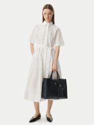 Tommy Hilfiger Torebka Th Icon Satchel AW0AW18723 Czarny. Czarne torebki klasyczne damskie Tommy Hilfiger, bez wzorów, ze skóry, bez dodatków. Za 699.99 zł.