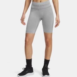 Spodenki krótkie damskie Under Armour Vanish Seamless Washed Short. Szare szorty damskie Under Armour, bez wzorów. Za 129.99 zł.