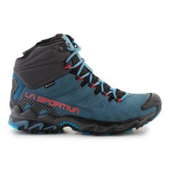 Buty La Sportiva Ultra Raptor Ii Mid Leather Gtx 34J642900 niebieskie. Niebieskie buty trekkingowe męskie z gore-texu, bez zapięcia, trekkingowe, gore-tex. Za 1,324.15 zł.