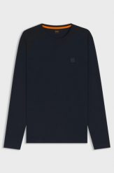 Longsleeve męska Boss T-Shirt Tacks BLU (50512111-404). Niebieskie koszulki męskie z długim rękawem Boss, m, bez wzorów, bez kołnierzyka. Za 249.00 zł.