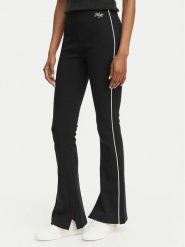 HUGO Spodnie dresowe Niflack 50558616 Czarny Regular Fit. Czarne spodnie dresowe damskie Hugo, l, bez wzorów, z bawełny. Za 399.99 zł.