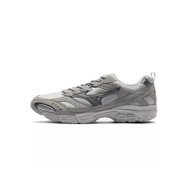 Buty Mizuno MXR - Szare. Szare buty sportowe na co dzień damskie Mizuno, bez wzorów, z gumy, trekkingowe. Za 533.15 zł.