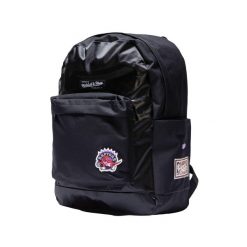 Plecak Toronto Raptors 2021/22. Czarne plecaki damskie Mitchell & Ness, bez wzorów, sportowe. Za 369.50 zł.