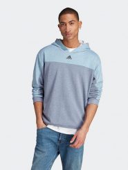 Adidas Bluza w kolorze błękitnym rozmiar: 3XL. Niebieskie bluzy z kapturem męskie Adidas, xl. Za 157.35 zł.