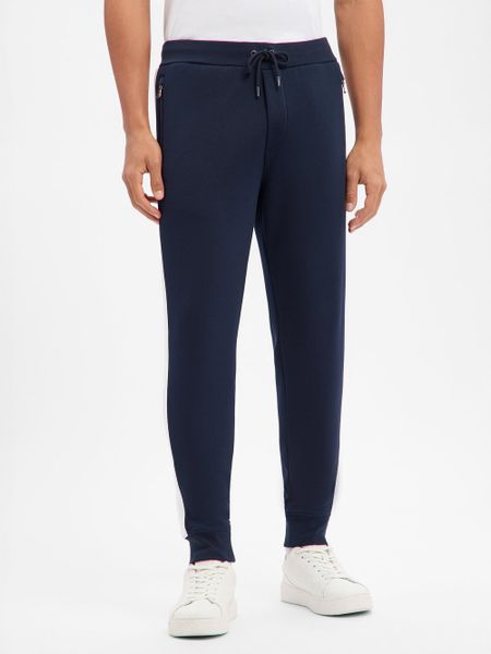 Polo Ralph Lauren spodnie do biegania Mężczyźni Bawełna niebieski, S. Niebieskie spodnie sportowe męskie Polo Ralph Lauren, z bawełny. Za 549.95 zł.
