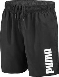 Puma Kąpielówki Męskie Szorty Mid Czarny XL. Zielone kąpielówki męskie Puma, l, bez wzorów, z materiału, do pływania. Za 165.99 zł.