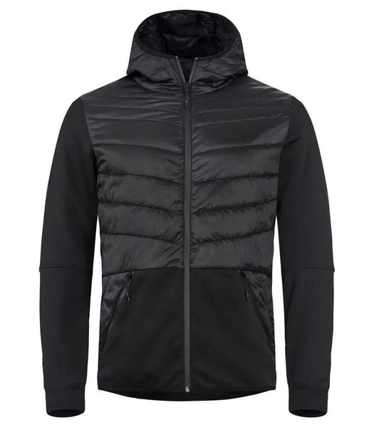 Clique Utah Jacket Kurtka męska lekko ocieplana czarna z odblaskami. Czarne kurtki męskie CLIQUE, m, bez wzorów, bez kaptura. Za 313.40 zł.