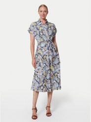 LAUREN RALPH LAUREN Sukienka codzienna 250963461001 Niebieski Regular Fit. Niebieskie sukienki damskie Lauren Ralph Lauren, na co dzień, bez wzorów, z syntetyku, bez kołnierzyka, bez ramiączek, proste. Za 649.99 zł.