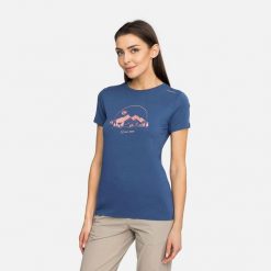 T-shirt damski VIKING Lenta Bamboo Light Lady. Niebieskie t-shirty damskie VIKING, xl, bez wzorów, z elastanu, bez kołnierzyka. Za 139.90 zł.