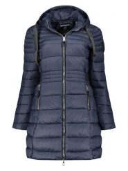 Canadian Peak Kurtka pikowana w kolorze granatowym rozmiar: XL. Niebieskie kurtki damskie Canadian Peak, xl, bez wzorów, bez kaptura. Za 280.44 zł.