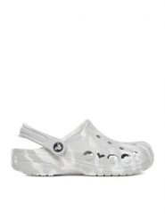 Crocs Klapki C-BAYA MARBLED CLOG 206935-1FS Szary. Szare klapki damskie Crocs, bez wzorów, z tworzywa sztucznego, bez obcasa. Za 189.99 zł.