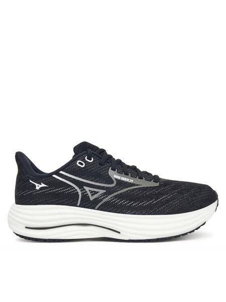 Mizuno Buty do biegania Wave Rider 29 J1GC2503 Czarny. Czarne obuwie do biegania damskie Mizuno. Za 489.99 zł.