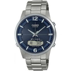 Zegarek męski Casio LCW-M170TD-2AER, Quartz, 40mm, 5ATM. Niebieskie zegarki męskie Casio. Za 1,174.35 zł.