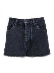 Calvin Klein Szorty "H. Rise" | J2DJ203320 | Kobieta | Czarny, Szary. Czarne szorty damskie CALVIN KLEIN, bez wzorów, z bawełny. W wyprzedaży za 219.00 zł.