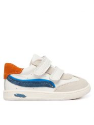 Primigi Sneakersy 1403333 Biały. Białe trampki i tenisówki chłopięce Primigi, bez wzorów, ze skóry, bez zapięcia. Za 249.99 zł.