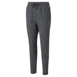 Spodnie Puma Evostripe, Szary, Kobiety. Czarne spodnie sportowe damskie Puma, xs, z bawełny, na fitness i siłownię. Za 216.65 zł.