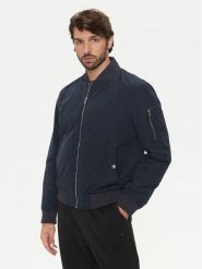Boss Kurtka bomber H-Comber 50519981 Granatowy Regular Fit. Niebieskie kurtki męskie Boss, m, bez wzorów, z syntetyku, bez kaptura. Za 959.99 zł.