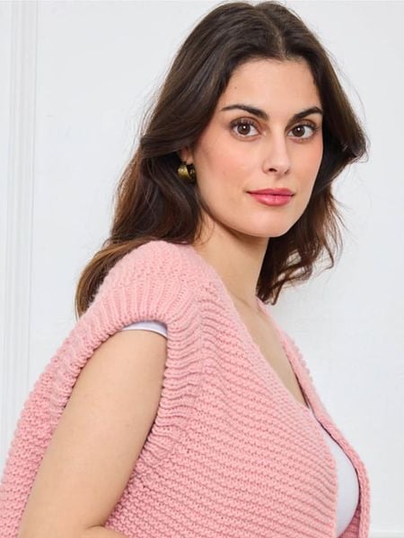 CXL by Christian Lacroix Kamizelka w kolorze jasnoróżowym rozmiar: onesize. Różowe kamizelki damskie CXL by Christian Lacroix. Za 173.99 zł.