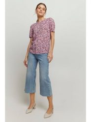 B.young Koszulka w kolorze fioletowym rozmiar: 40. Różowe t-shirty damskie b.young, s, bez wzorów, z wiskozy, bez kołnierzyka. Za 48.45 zł.