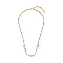 Naszyjnik Luv AJ. Żółte naszyjniki damskie LUV AJ, złote. Za 579.99 zł.