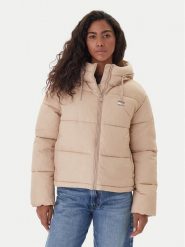 Tommy Jeans Kurtka zimowa DW0DW21625 Beżowy Regular Fit. Brązowe kurtki damskie Tommy Jeans, na zimę, m, bez wzorów, z jeansu, bez kaptura. Za 999.99 zł.