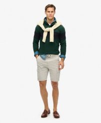 Superdry Heavy Cargo Shorts – cargo z wytrzymałej bawełny. Białe szorty męskie Superdry., bez wzorów, z bawełny, klasyczne. Za 330.40 zł.