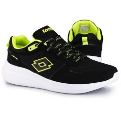 Buty męskie sportowe Lotto COMBINE. Czarne buty sportowe na co dzień męskie Lotto, bez zapięcia. W wyprzedaży za 129.00 zł.