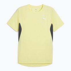 Koszulka do biegania męska PUMA Run Velocity Tee Poly. Żółte t-shirty sportowe męskie Puma, m, bez ramiączek, do biegania. Za 89.99 zł.
