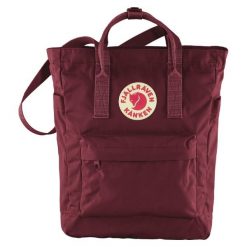Torba Fjallraven Kanken Totepack - ox red. Czerwone torebki klasyczne damskie Fjällräven, bez wzorów, bez dodatków. Za 445.99 zł.