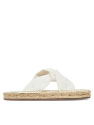 EMU Australia Espadryle Rowley W13169 Biały. Białe espadryle damskie Emu Australia, bez wzorów, z materiału, bez obcasa. Za 359.99 zł.
