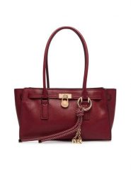 MICHAEL Michael Kors Torebka Hamilton 30F5GNXT0L Czerwony. Czerwone torebki klasyczne damskie MICHAEL Michael Kors, bez wzorów, bez dodatków. Za 1,329.00 zł.