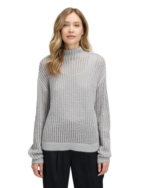 Betty Barclay Sweter w kolorze szarym rozmiar: 36. Szare golfy damskie Betty Barclay, bez wzorów, bez ramiączek. Za 219.95 zł.