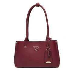 Torebka Guess. Czerwone torebki klasyczne damskie Guess, z aplikacjami, bez dodatków. Za 489.99 zł.