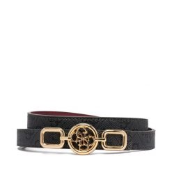 Pasek Damski Guess. Czarne paski damskie Guess, z aplikacjami. Za 199.99 zł.