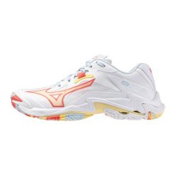 Damskie buty halowe Mizuno Wave Lightning Z. Białe buty sportowe na co dzień damskie Mizuno, bez wzorów, do siatkówki, mizuno wave. Za 624.95 zł.